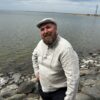 naturaalne linahall meeste särk, püstkraega, käsitöö Eestis